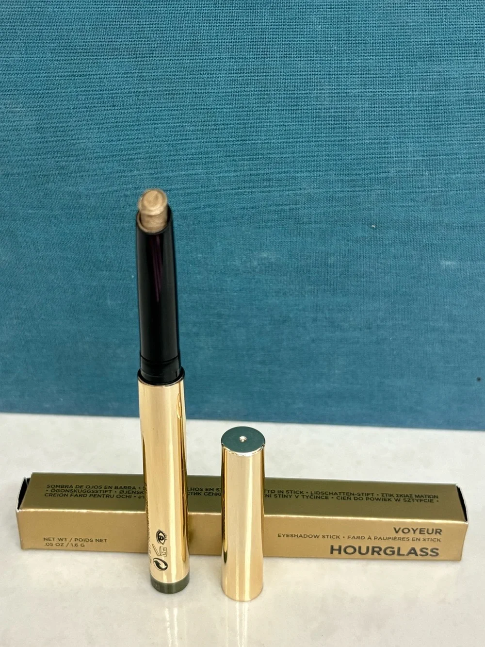 Hourglass Voyeur Eyeshadow Stick - Metallic Gold - MSRP $34